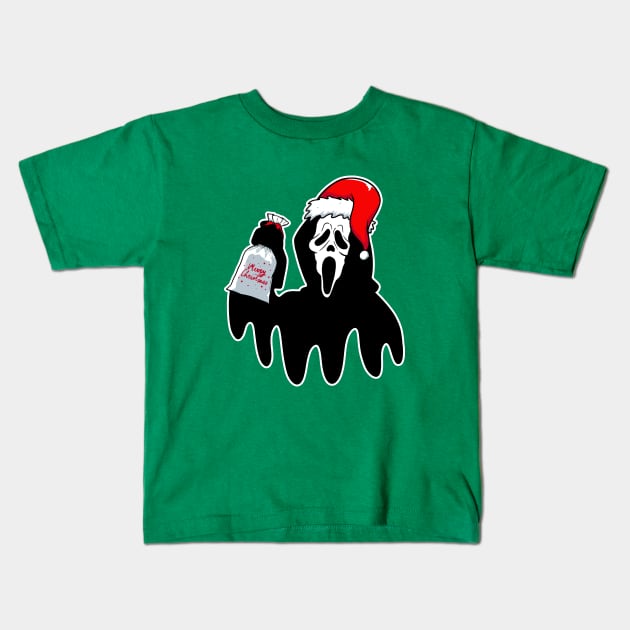 Christmas killer Kids T-Shirt by jjsealion